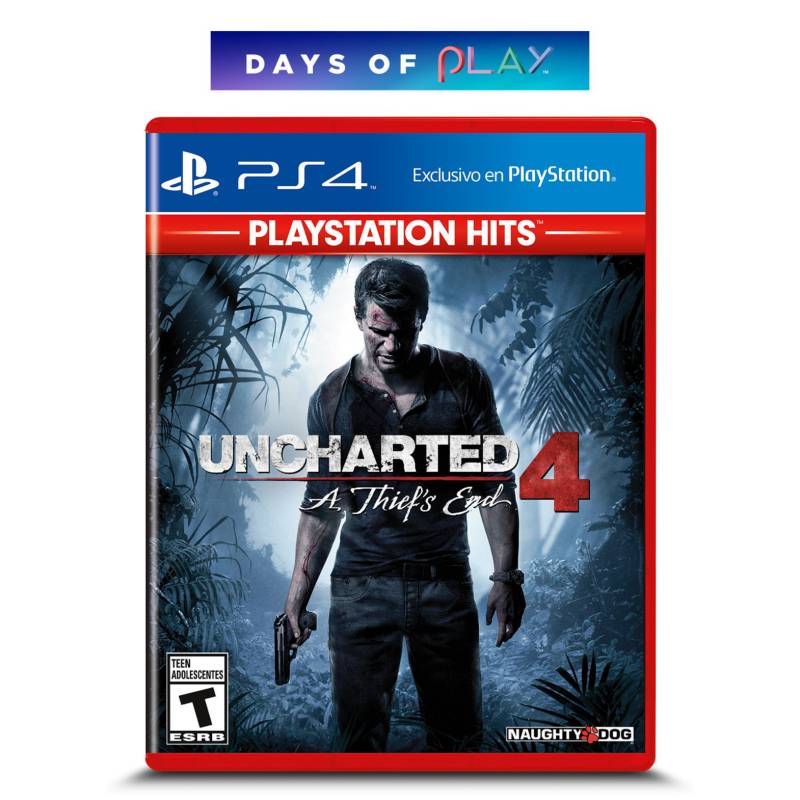 SONY - Videojuego Uncharted 4: A Thief's End