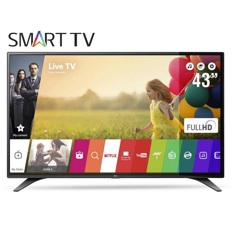 LG - LED 43" FHD Smart TV 43LH6000