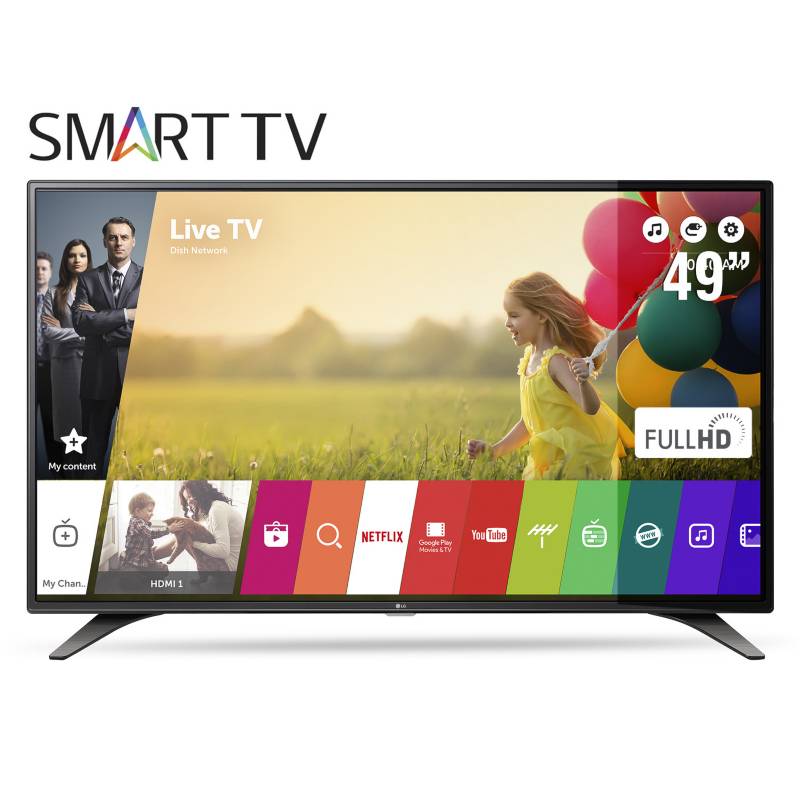 LG - LED 49" FHD WebOs 3 Smart TV 49LH6000
