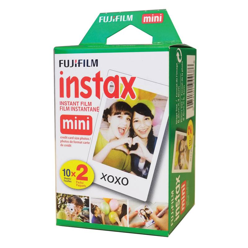 FUJI - Pack de 20 Películas Instax Mini 8