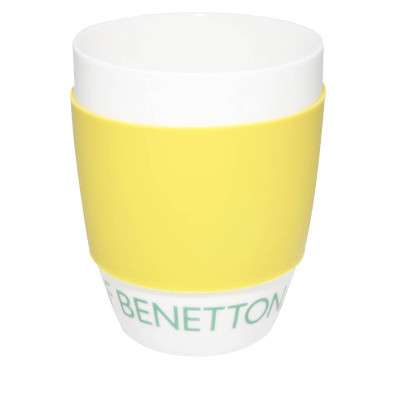 BENETTON - Mug Con Silicona 340ml Verde