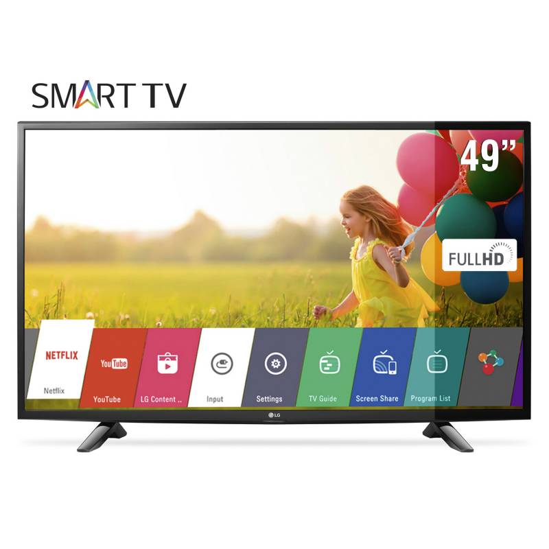 LG - LED 49" FHD Smart TV 49LH5700