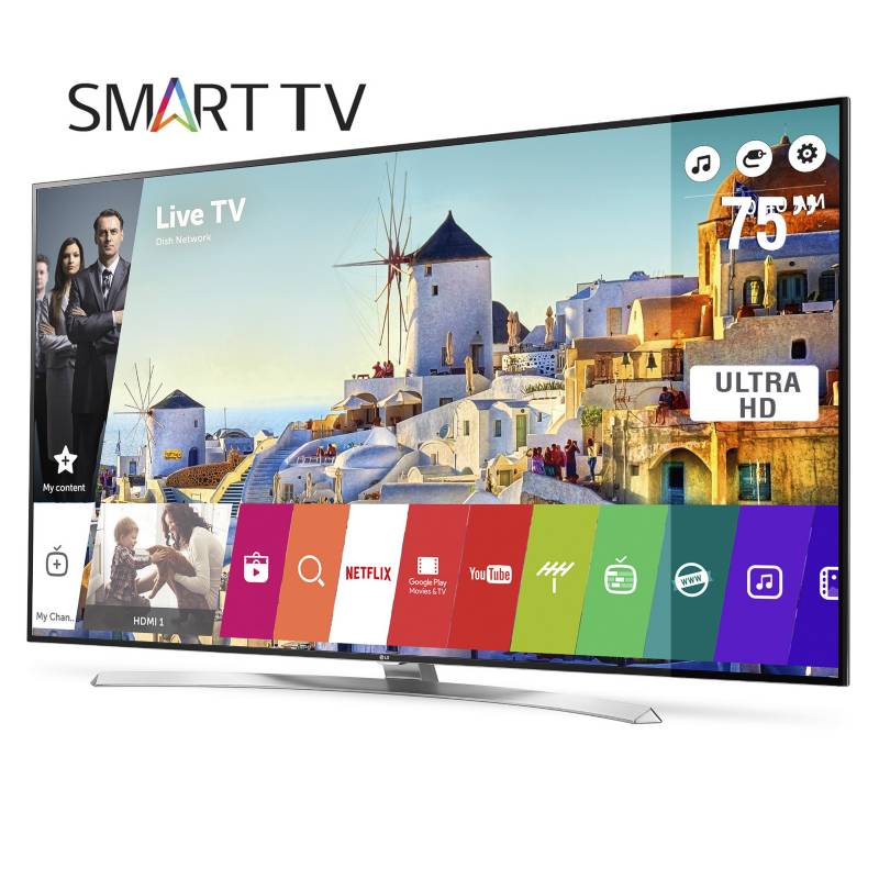LG - LED 75'' UHD 4K Smart TV webOS 3.0 75UH6550