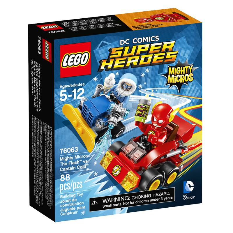 LEGO - Set Mighty Micros Flash vs Capitán Frío