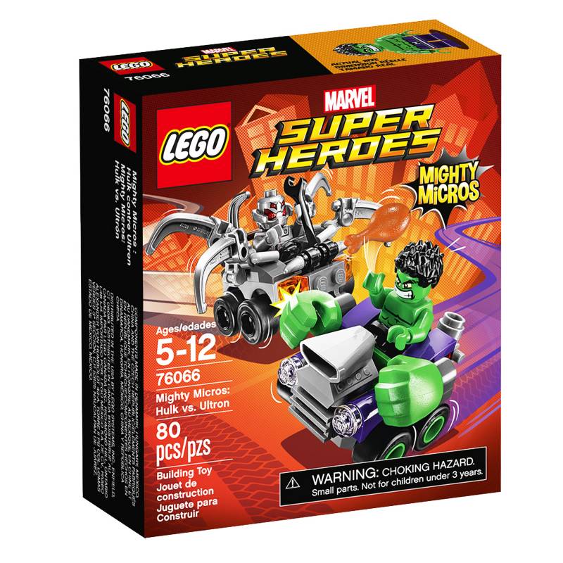 LEGO - Set Mighty Micros Hulk Vs Ultrón