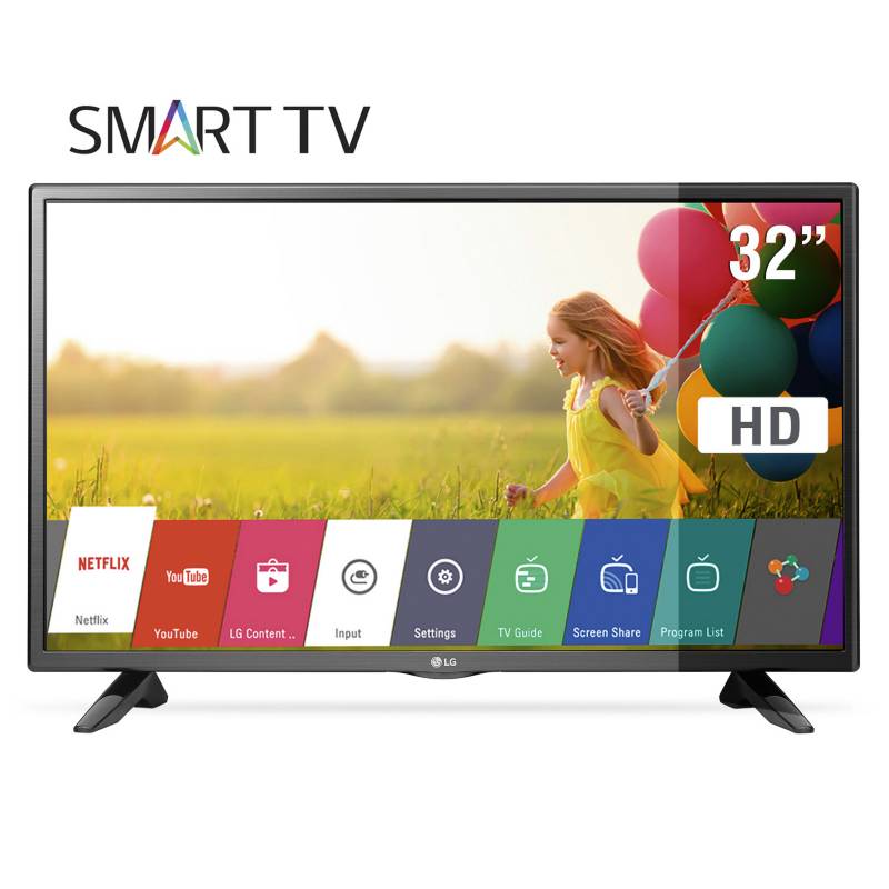 LG - LG LED 32" HD Smart TV 32LH570B