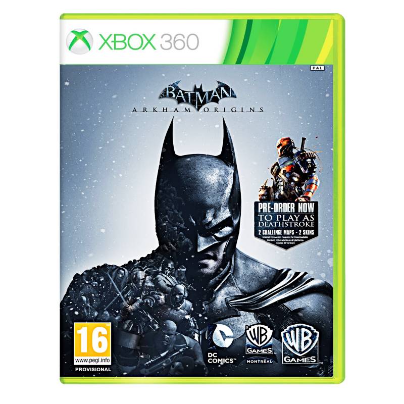 MICROSOFT - Batman: Arkham Origins para Xbox 360
