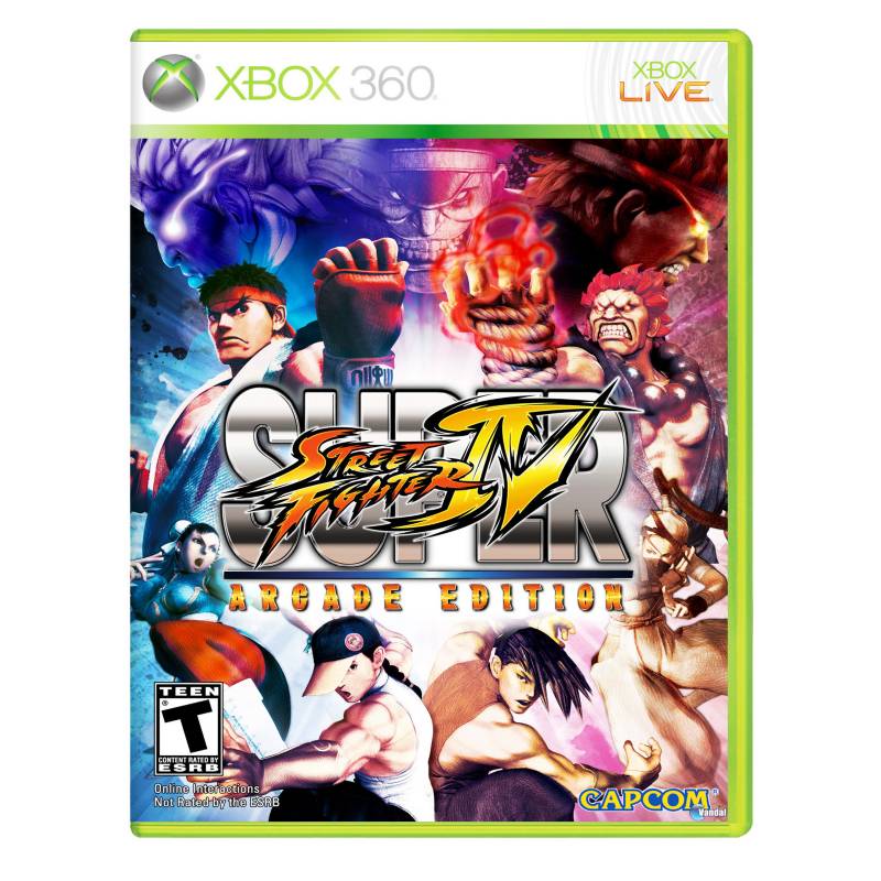 MICROSOFT - Videojuego Super Street Fighter IV Arcade Edition Xbox 360