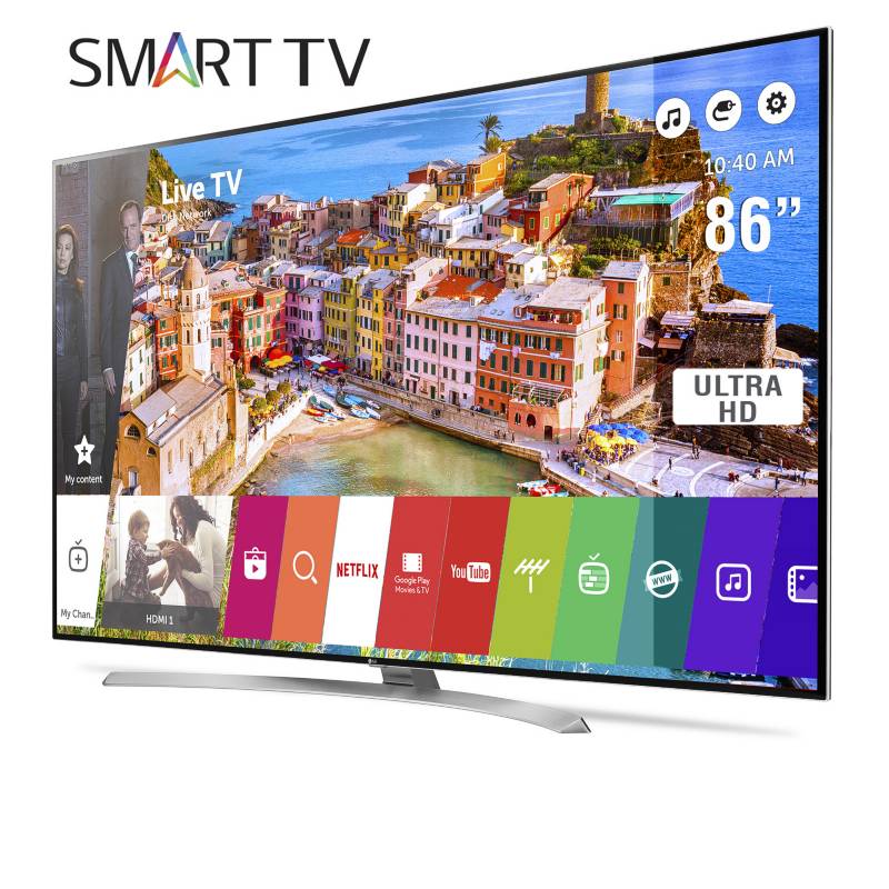 LG - LED 86" SUHD 3D Smart TV 86UH9550