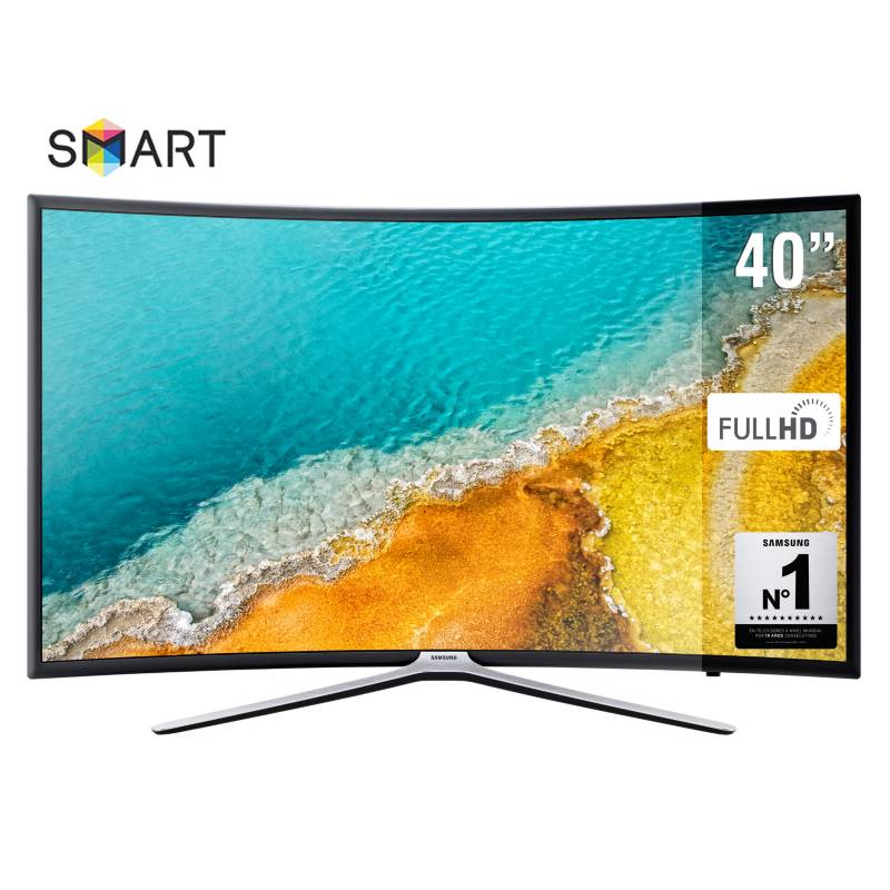 SAMSUNG - LED 40" FHD Curvo Smart TV 40K6500