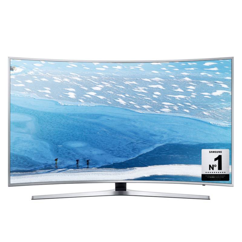 SAMSUNG - LED 49" UHD Curvo Smart TV 49KU6500