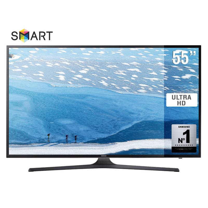 SAMSUNG - LED 55" UHD Smart TV 55KU6000