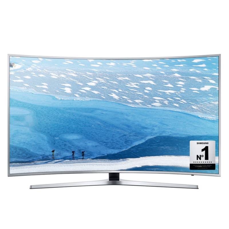SAMSUNG - LED 55" UHD Curvo Smart TV 55KU6500