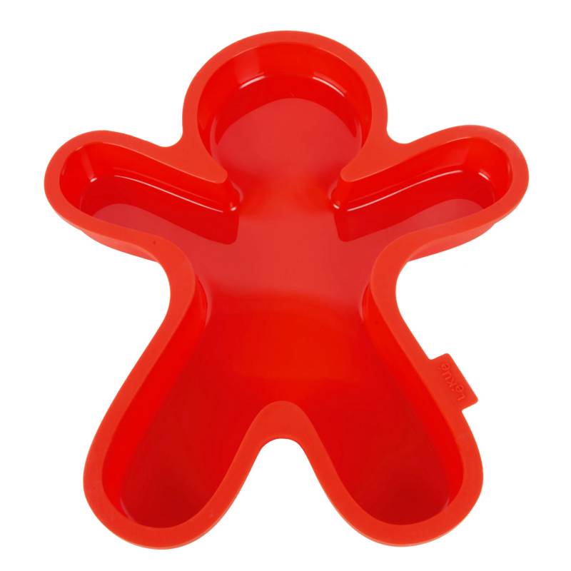 LEKUE - Molde Gingerman Rojo Oven