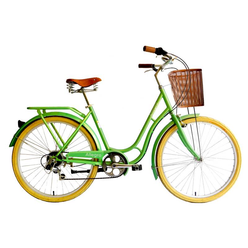 ALLEGRO - Bicicleta urbana holandesa coral