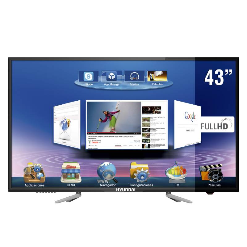 HYUNDAI - LED 43" FHD Smart TV HYLED432iNT