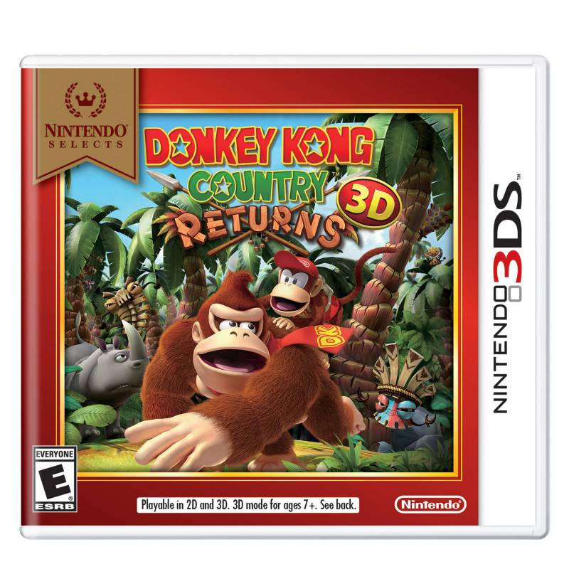 NINTENDO - Videojuego 3DS Donkey Kong Country Returns 3D