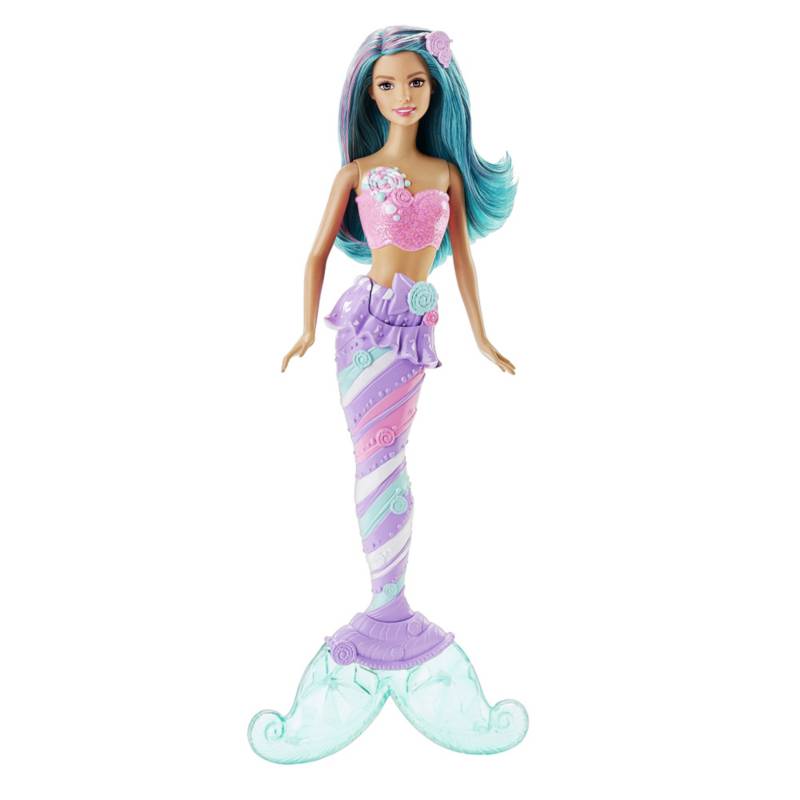 BARBIE - Muñeca Arco iris de Barbie sirena