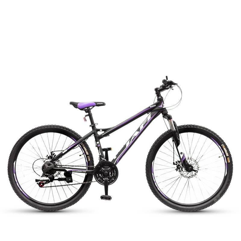 JAFI - Bicicleta Montañera Aro 26 Negro/Lila