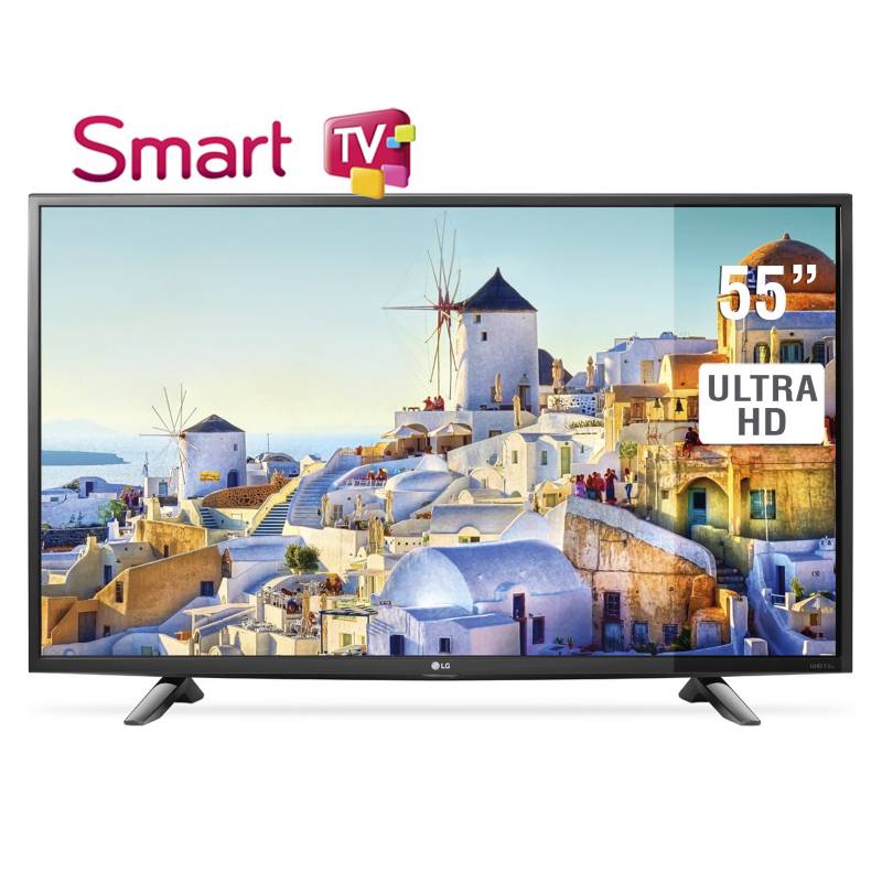 LG - Televisor 55" 4K Ultra HD Smart TV 55UH6150