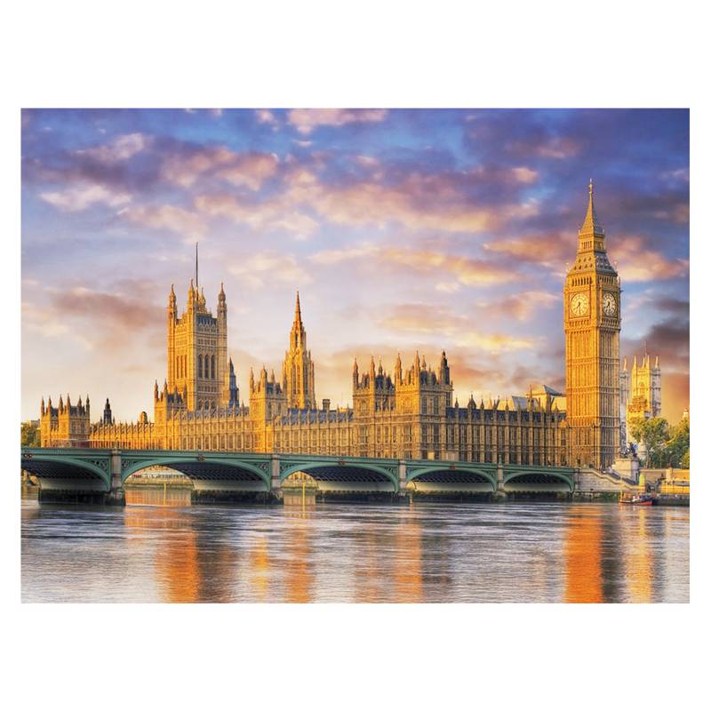 CLEMENTONI - Rompecabezas  London Parlamento 1000 Piezas