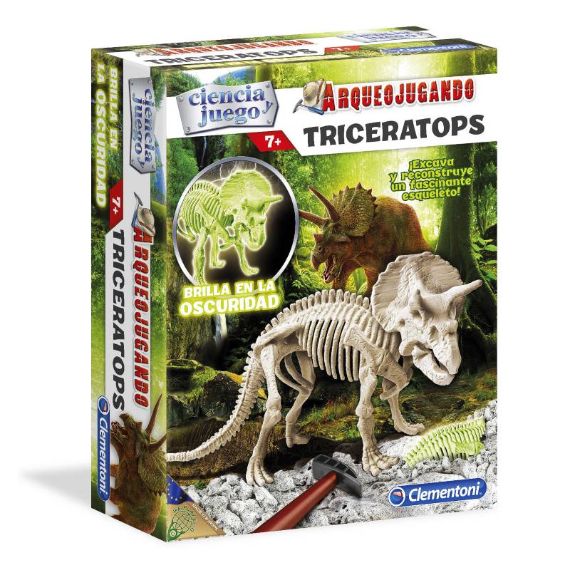 CLEMENTONI - Rompecabezas Arqueojugando Triceratops