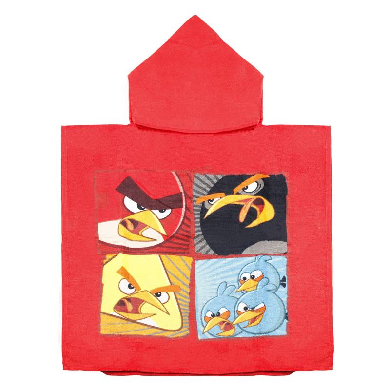 ANGRY BIRDS - Toalla Poncho Angry Birds