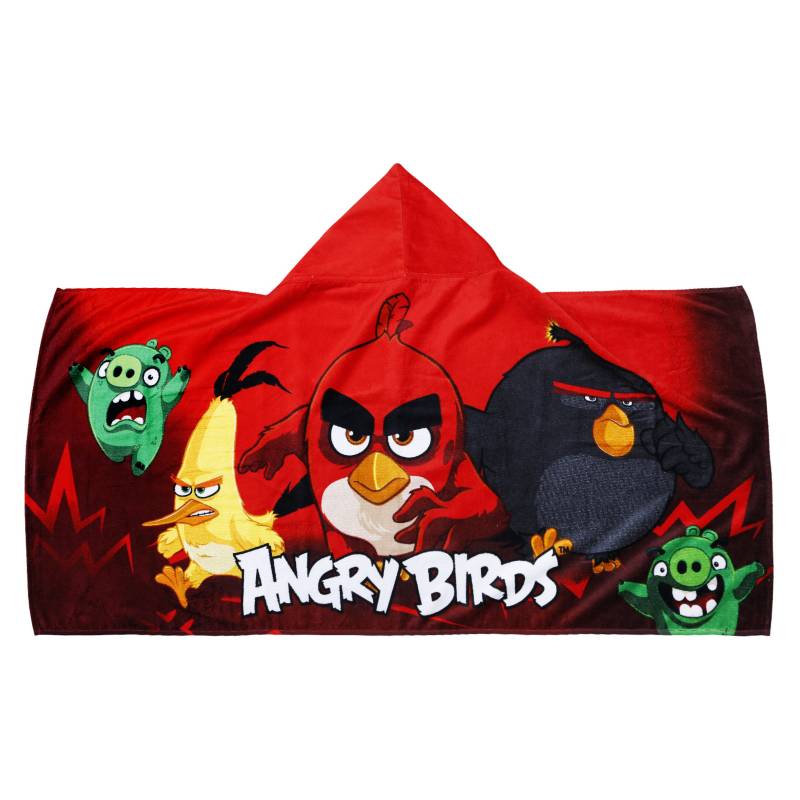 ANGRY BIRDS - Toalla de baño con capucha Angry Birds