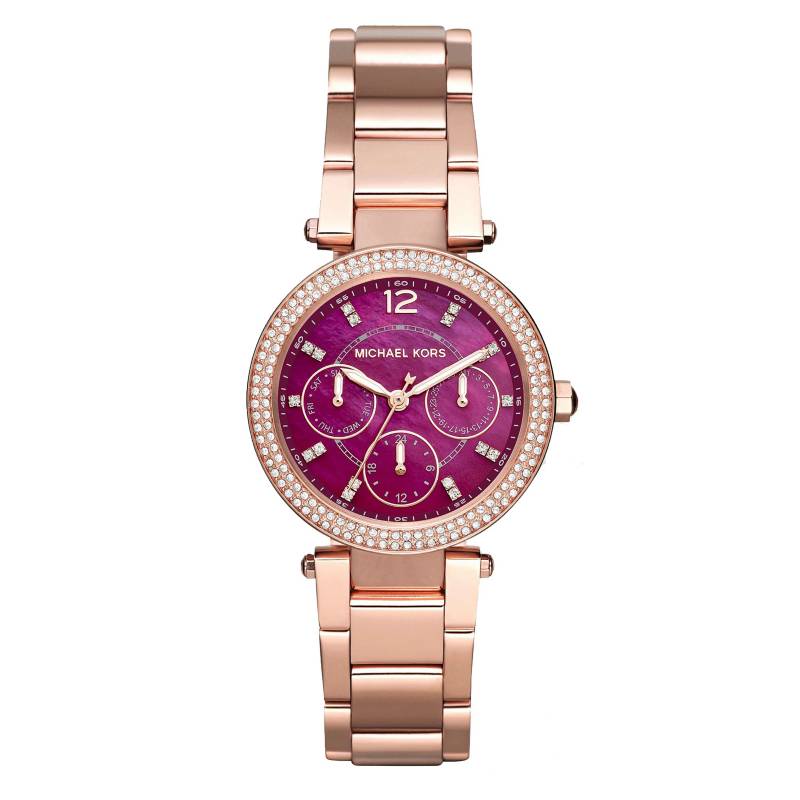 MICHAEL KORS - Reloj Mujer Acero Oro Rosa 