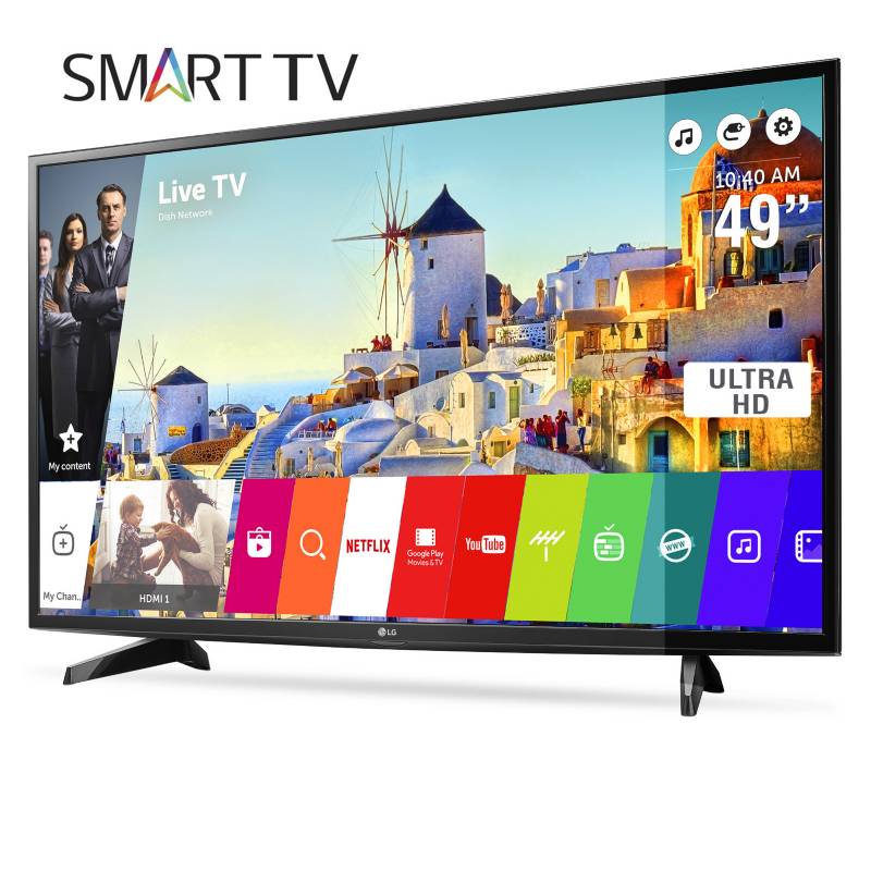 LG - LED 49" UHD Smart TV 49UH6030