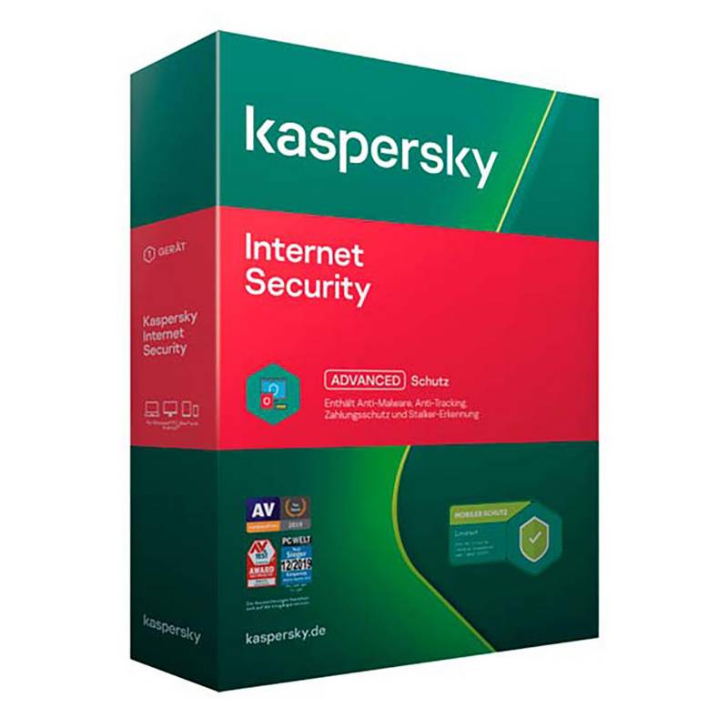 KASPERSKY - Antivirus Internet para 1 PC