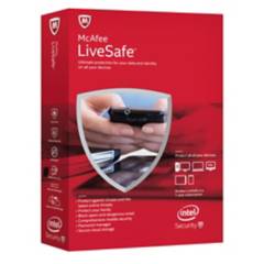 MCAFEE - Antivirus Livesafe 10 Dispositivos