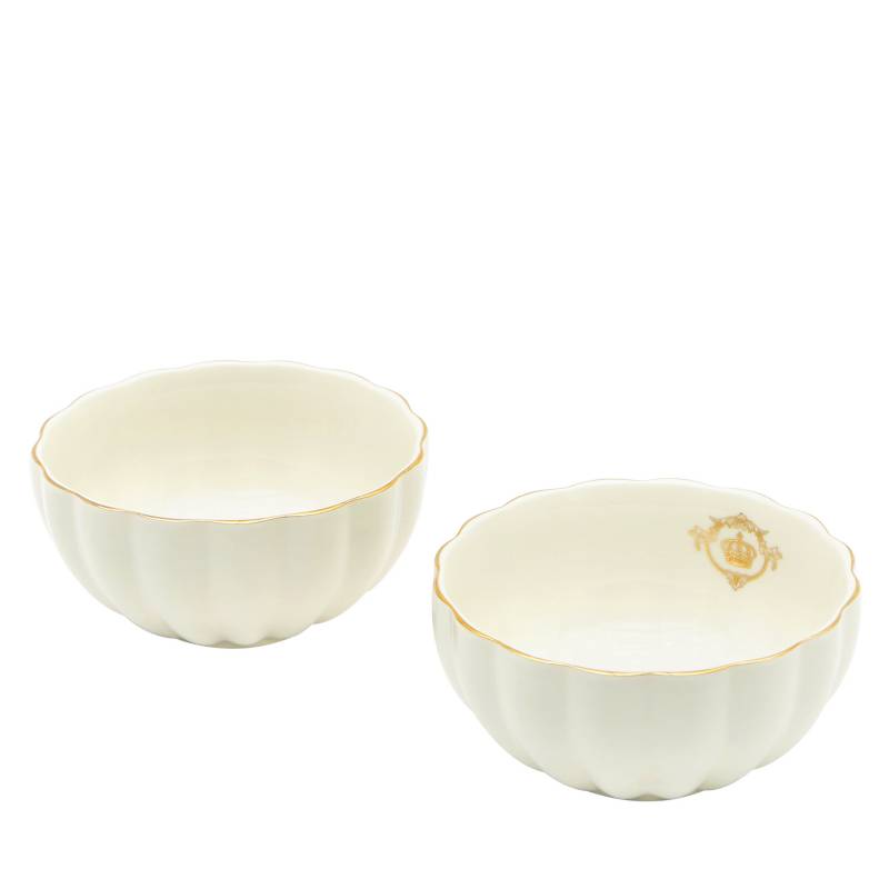 R2S - Set Bowls Caja Royal Blanco 12cm x 2 Piezas