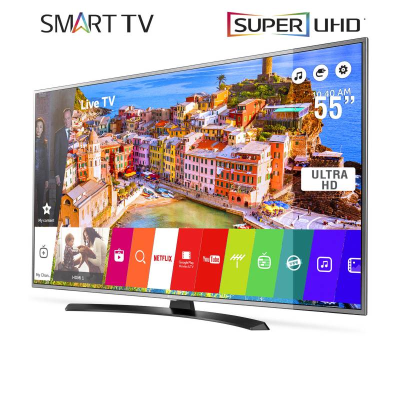 LG - Televisor 55" 4K Ultra HD Smart TV 55UH7650