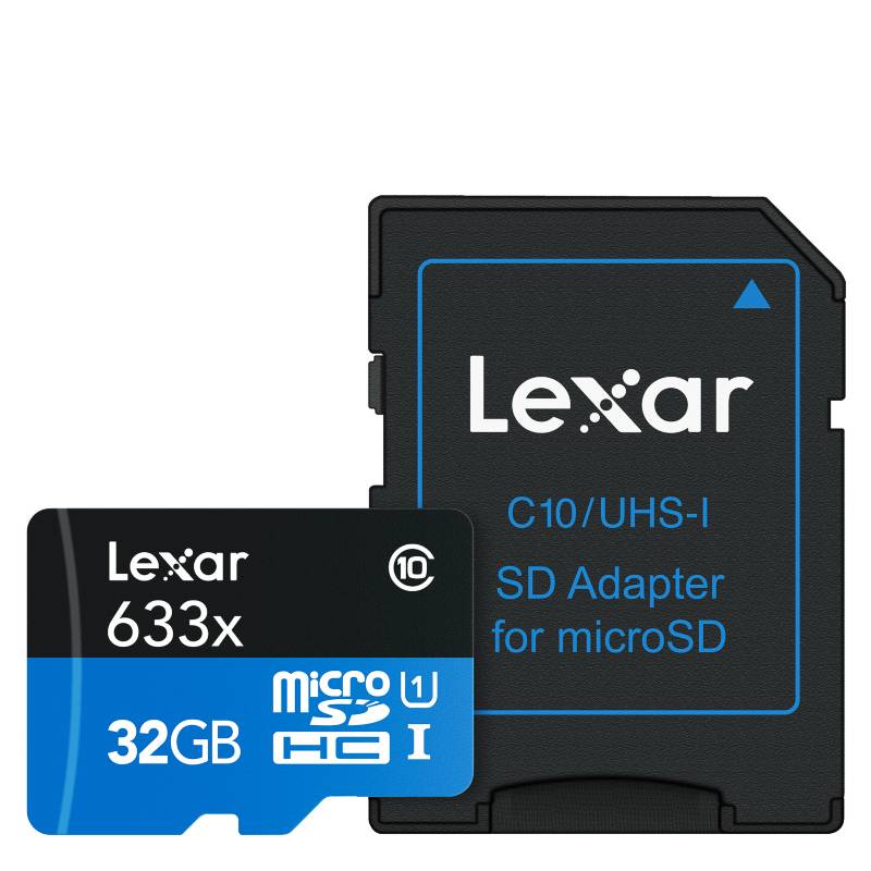 LEXAR - Tarjeta de Memoria 32 GB 633X 95MB Clase 10