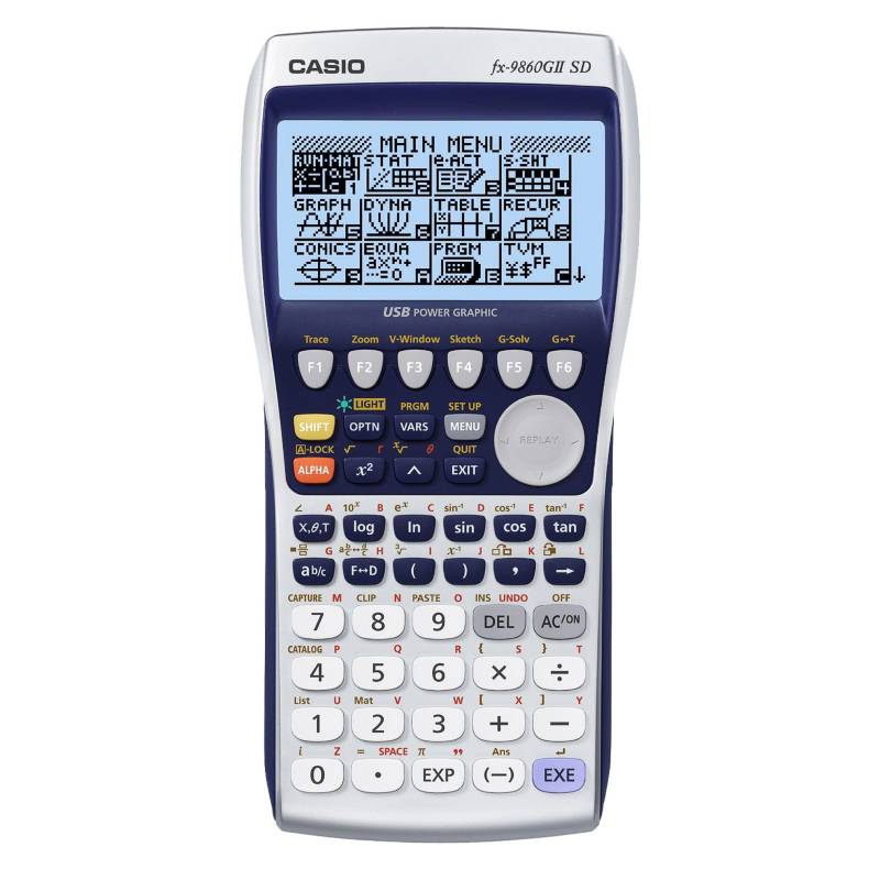 CASIO - Calculadora Gráfica FX-9860GII SD 