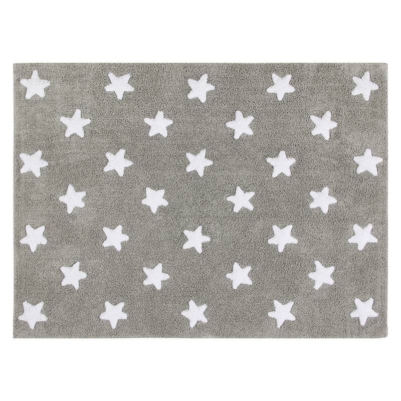 LORENA CANALS - Alfombra Grey Star White