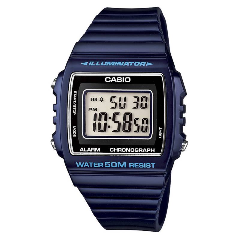CASIO - Reloj Unisex Digital Resina Azul 