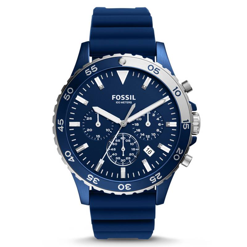 FOSSIL - Reloj Hombre Análogo Azul 