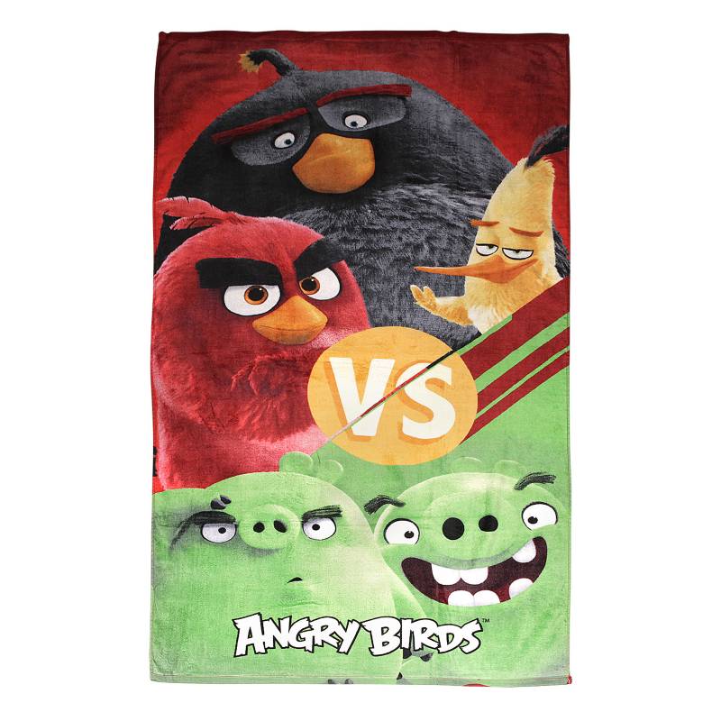 ANGRY BIRDS - Toalla de Playa Angry Bird Movie 70x140cm
