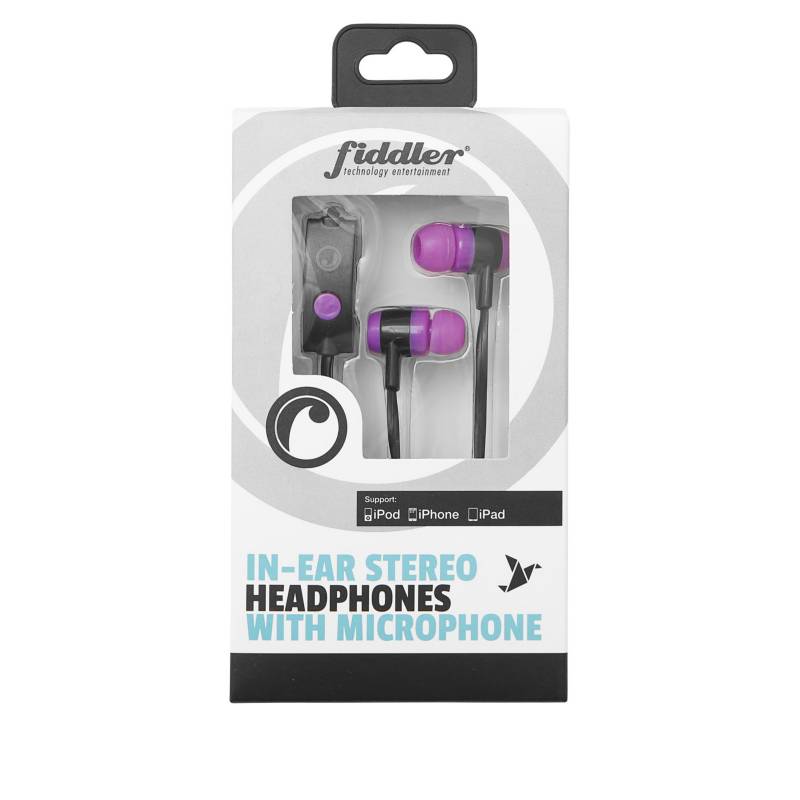 FIDDLER - Audífono FD-080FP Púrpura