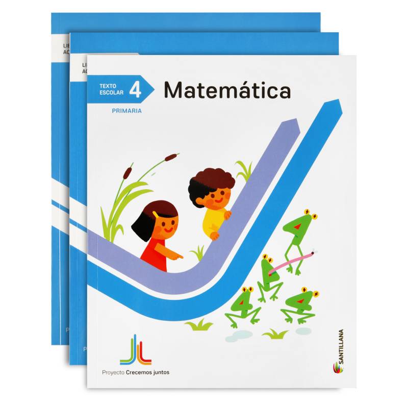 SANTILLANA - Matemática Creciendo Juntos  Pri 