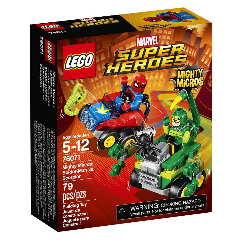 LEGO - Set Lego Super Heroes Mighty Micros Spiderman