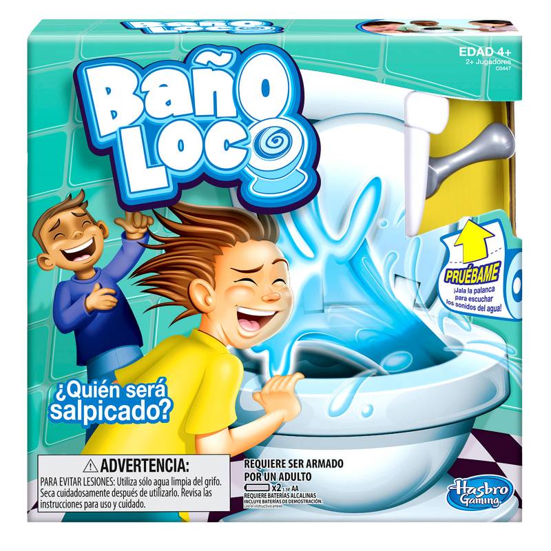 HASBRO GAMES - Baño Loco