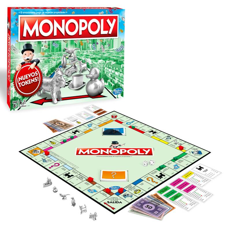 Monopoly Clásico Hasbro Games MONOPOLY 