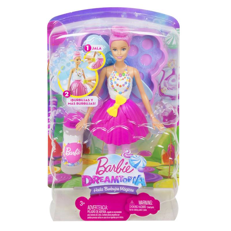 BARBIE - Barbie Dreamtopia Hada Burbujas Mágicas
