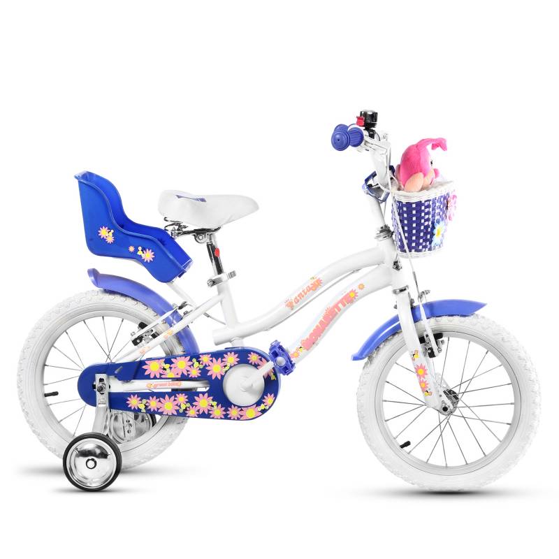 MONARETTE - Bicicleta Fantasy Bike Aro 16"  Azul