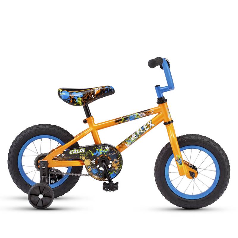 CALOI - Bicicleta OS Flex Aro 12 Naranja