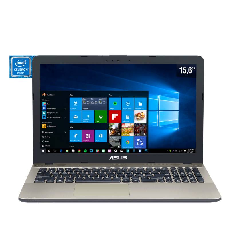 ASUS - Asus Notebook 15.6" Intel Celeron 4GB 500GB