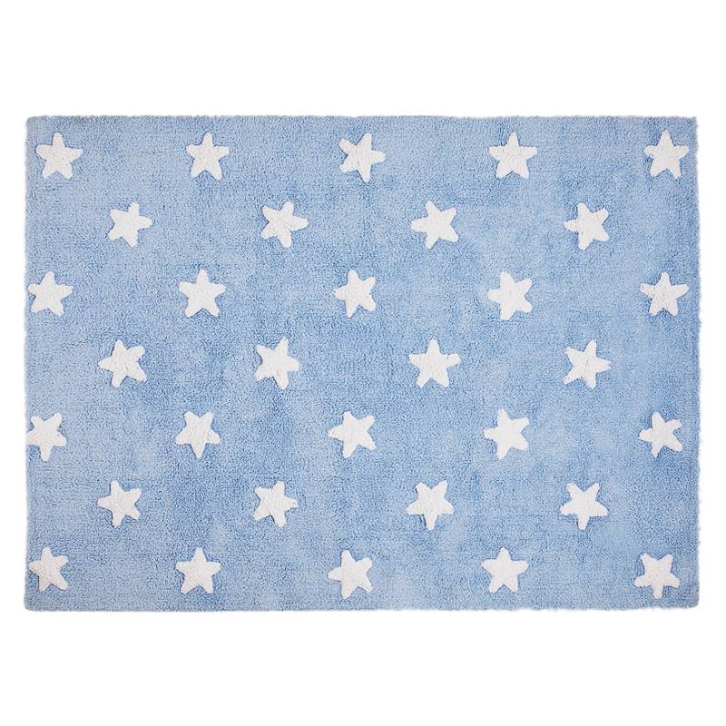 LORENA CANALS - Alfombra Blue Stars White